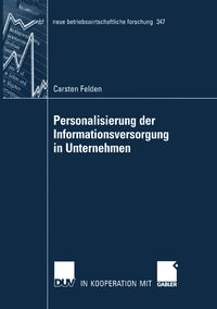 Produktbild: Personalisierung der Informationsversorgung in Unternehmen