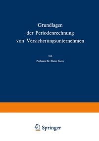 Produktbild: Grundlagen der Periodenrechnung von Versicherungsunternehmen