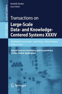 Produktbild: Transactions on Large-Scale Data- and Knowledge-Centered Systems XXXIV