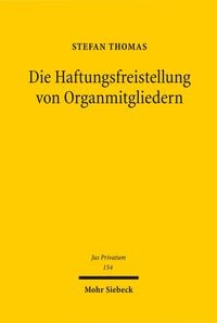 Produktbild: Die Haftungsfreistellung von Organmitgliedern