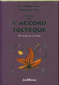 Produktbild: L'oracle du 5&egrave;me accord tolt&egrave;que : 48 cartes et un livret