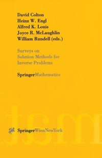 Produktbild: Surveys on Solution Methods for Inverse Problems