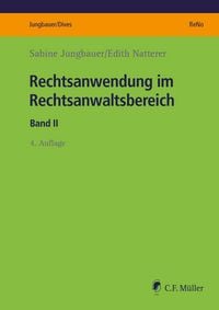 Produktbild: Rechtsanwendung im Rechtsanwaltsbereich