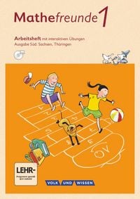 Produktbild: Mathefreunde 1. Schuljahr - S&uuml;d - Arbeitsheft mit interaktiven &Uuml;bungen auf scook.de