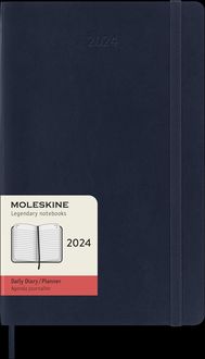 Bild vom Artikel Moleskine 12 Monate Tageskalender 2024 A5 Kt Saphir vom Autor 