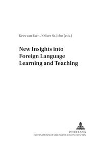 Produktbild: New Insights into Foreign Language Learning and Teaching