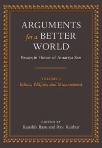Produktbild: Arguments for a Better World: Essays in Honor of Amartya Sen