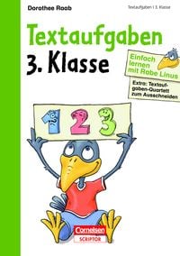 Produktbild: Einfach lernen mit Rabe Linus &ndash; Textaufgaben 3. Klasse