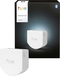 Produktbild: Philips Hue Wandschaltermodul 2 Kanal/2C (6A/ 400W LED/ 1.380W Halogen) Mit Sprachsteuerung, Per App steuerbar