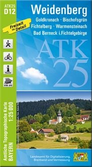 Produktbild: ATK25-D12 Weidenberg (Amtliche Topographische Karte 1:25000)