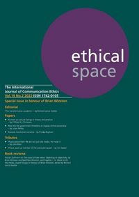 Produktbild: Ethical Space Vol. 19 Issue 2