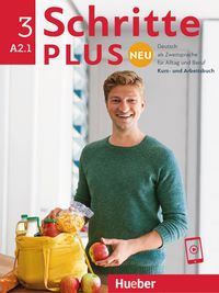 Produktbild: Schritte plus Neu 3. Kursbuch und Arbeitsbuch mit Audios online - Zielniveau A2.1