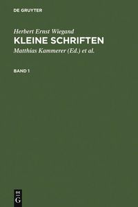 Produktbild: Kleine Schriften
