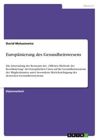 Produktbild: Europ&auml;isierung des Gesundheitswesens