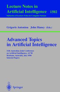 Produktbild: Advanced Topics in Artificial Intelligence