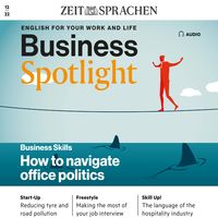 Produktbild: Business-Englisch lernen Audio - Der Umgang mit Intrigen am Arbeitsplatz