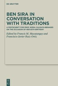 Produktbild: Ben Sira in Conversation with Traditions