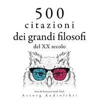 Produktbild: 500 citazioni dei grandi filosofi del XX secolo