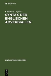 Produktbild: Syntax der englischen Adverbialien