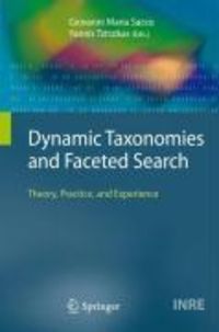 Produktbild: Dynamic Taxonomies and Faceted Search