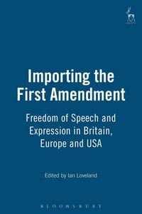 Produktbild: Importing the First Amendment