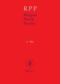 Produktbild: Religion Past and Present, Volume 1 (A-Bhu)
