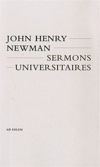 Produktbild: Sermons universitaires