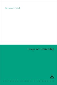 Produktbild: Essays on Citizenship