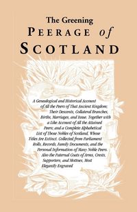 Produktbild: The Greening Peerage of Scotland
