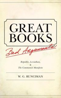 Produktbild: Runciman, W: Great Books, Bad Arguments