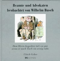 Produktbild: Beamte und Advokaten beobachtet von Wilhelm Busch