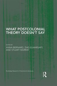 Produktbild: What Postcolonial Theory Doesn't Say