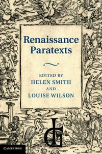 Produktbild: Renaissance Paratexts