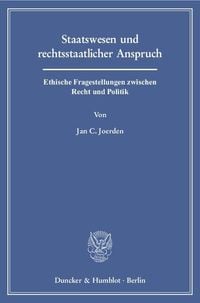 Produktbild: Staatswesen und rechtsstaatlicher Anspruch.