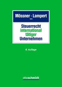 Produktbild: Steuerrecht international t&auml;tiger Unternehmen