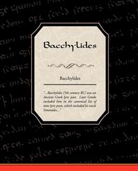 Produktbild: Bacchylides