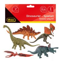 Produktbild: Idena Figuren Set Dinosaurier 15cm 5 St&uuml;ck