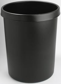 Produktbild: HELIT Papierkorb the german, schwarz