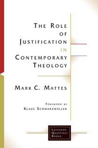 Produktbild: The Role of Justification in Contemporary Theology