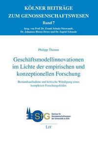 Produktbild: Thimm, P: Gesch&auml;ftsmodellinnovationen