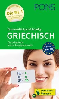 Produktbild: PONS Grammatik kurz & b&uuml;ndig Griechisch