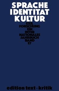 Produktbild: Sprache - Identit&auml;t - Kultur
