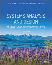Produktbild: Dennis, A: Systems Analysis and Design