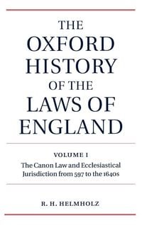 Produktbild: The Oxford History of the Laws of England