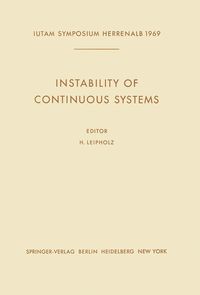 Produktbild: Instability of Continuous Systems