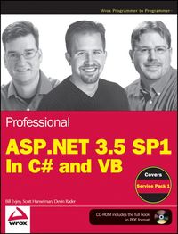 Produktbild: Evjen, B: Professional ASP.NET 3.5 SP1 Edition