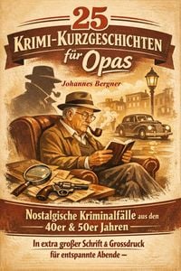 Produktbild: 25 Krimi-Kurzgeschichten f&uuml;r Opas:
