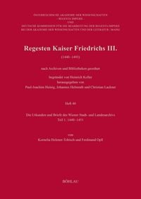 Produktbild: Regesten Kaiser Friedrichs III. (1440&ndash;1493)