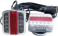 Produktbild: Berger & Schr&ouml;ter Beleuchtungssatz 7-polig Blinker, Bremslicht, R&uuml;ckleuchte, Kennzeichenleuchte hinten 12V Transparent inkl