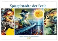 Produktbild: Spiegelst&auml;dte der Seele - Urbanes Labyrinth der Wahrnehmung (Wandkalender 2027 DIN A2 quer), CALVENDO Monatskalender